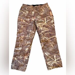 Cabela's Camouflage Pants‎ Mens 36 Duck Hunting Windbreaker Waterproof
